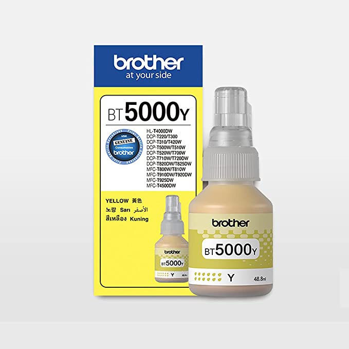 BROTHER BT5000Y Ink Bottle - Yellow