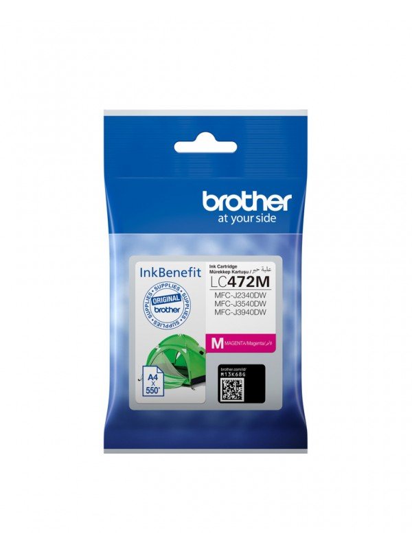 BROTHER LC472M High Yield Cartridge - Magenta