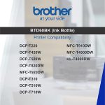 BROTHER BT5000M Ink Bottle - Magenta - Image 2