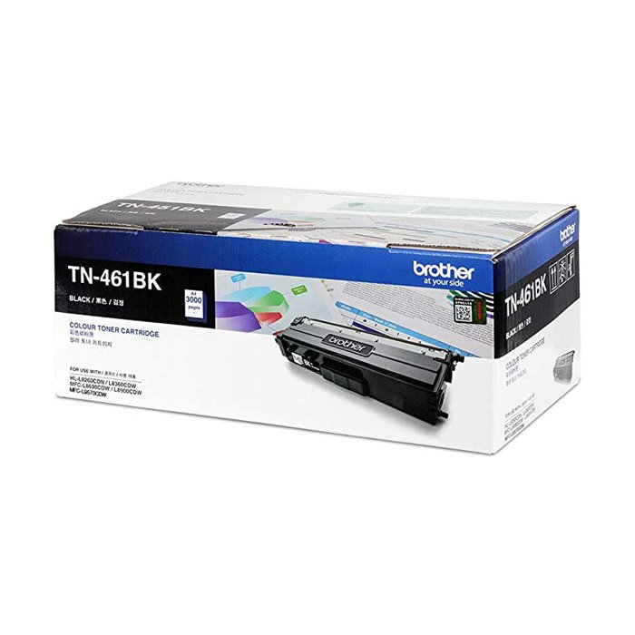Brother TN-461BK Standard Yield Ink Printer Toner Cartridge - Black
