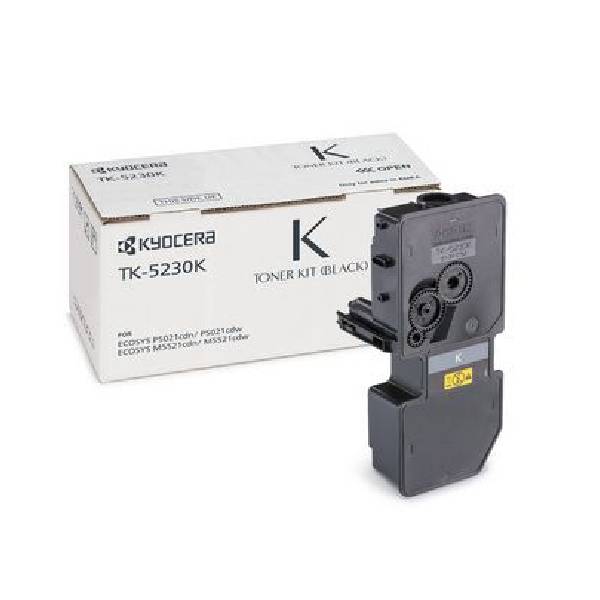 Kyocera High Yield Toner TK-5230K for M5521 P5021 Series- Yield - 2600
