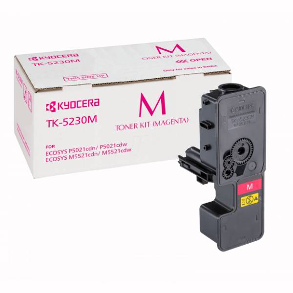 Kyocera High Yield Toner TK-5230M for M5521 P5021 Series- Yield - 2200