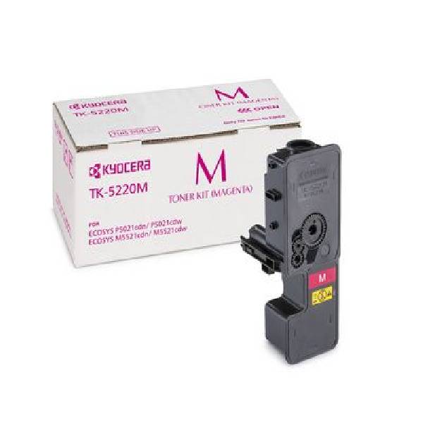 Kyocera Toner TK-5220M for M5521 _ P5021 Series- Yield - 1200_