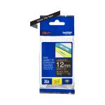 TZE-335 TAPE CASS. 12mm(TZE-335  WHITE/BLACK)