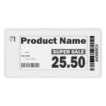 ZKDIGIMAX Electronic shelf label DG04-A2P21 2.13" B/W low temperature